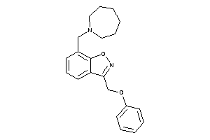 7-(azepan-1-ylmethyl)-3-(phenoxymethyl)indoxazene