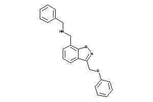 Benzyl-[[3-(phenoxymethyl)indoxazen-7-yl]methyl]amine
