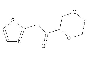 Image of 1-(1,4-dioxan-2-yl)-2-thiazol-2-yl-ethanone