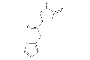 4-(2-thiazol-2-ylacetyl)-2-pyrrolidone