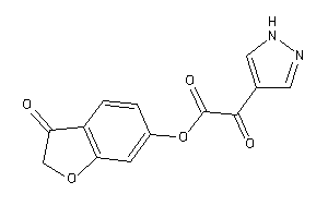 2-keto-2-(1H-pyrazol-4-yl)acetic Acid (3-ketocoumaran-6-yl) Ester