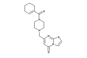 7-[[4-(cyclohexene-1-carbonyl)piperazino]methyl]thiazolo[3,2-a]pyrimidin-5-one