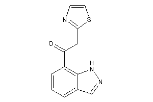 1-(1H-indazol-7-yl)-2-thiazol-2-yl-ethanone