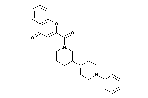 2-[3-(4-phenylpiperazino)piperidine-1-carbonyl]chromone