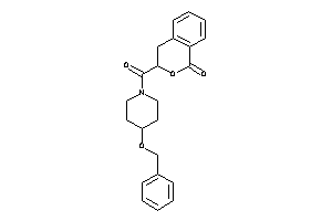 3-(4-benzoxypiperidine-1-carbonyl)isochroman-1-one