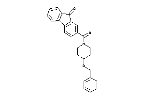 2-(4-benzoxypiperidine-1-carbonyl)fluoren-9-one