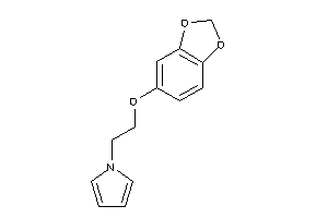 1-[2-(1,3-benzodioxol-5-yloxy)ethyl]pyrrole