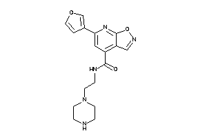 6-(3-furyl)-N-(2-piperazinoethyl)isoxazolo[5,4-b]pyridine-4-carboxamide