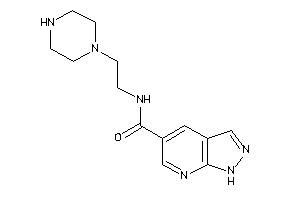 N-(2-piperazinoethyl)-1H-pyrazolo[3,4-b]pyridine-5-carboxamide