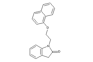 1-[2-(1-naphthoxy)ethyl]oxindole