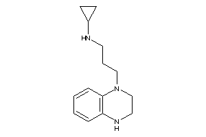 Cyclopropyl-[3-(3,4-dihydro-2H-quinoxalin-1-yl)propyl]amine