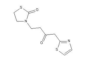 3-(3-keto-4-thiazol-2-yl-butyl)thiazolidin-2-one