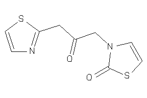 3-(2-keto-3-thiazol-2-yl-propyl)-4-thiazolin-2-one