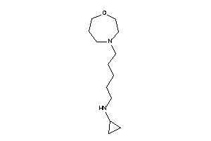 Cyclopropyl-[5-(1,4-oxazepan-4-yl)pentyl]amine