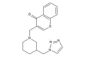 3-[[3-(triazol-1-ylmethyl)piperidino]methyl]chromone