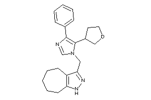 3-[(4-phenyl-5-tetrahydrofuran-3-yl-imidazol-1-yl)methyl]-1,4,5,6,7,8-hexahydrocyclohepta[c]pyrazole