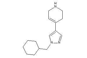 4-[1-(cyclohexylmethyl)pyrazol-4-yl]-1,2,3,6-tetrahydropyridine