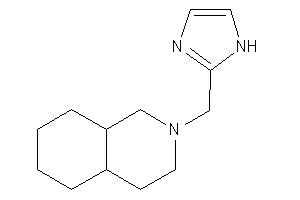 2-(1H-imidazol-2-ylmethyl)-3,4,4a,5,6,7,8,8a-octahydro-1H-isoquinoline