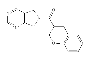 Chroman-3-yl(5,7-dihydropyrrolo[3,4-d]pyrimidin-6-yl)methanone