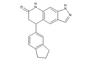 Image of 5-indan-5-yl-1,5,6,8-tetrahydropyrazolo[4,3-g]quinolin-7-one