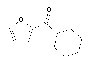 Image of 2-cyclohexylsulfinylfuran