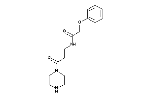 N-(3-keto-3-piperazino-propyl)-2-phenoxy-acetamide