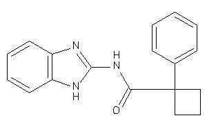 N-(1H-benzimidazol-2-yl)-1-phenyl-cyclobutanecarboxamide