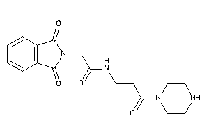 N-(3-keto-3-piperazino-propyl)-2-phthalimido-acetamide