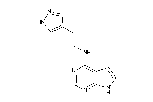 2-(1H-pyrazol-4-yl)ethyl-(7H-pyrrolo[2,3-d]pyrimidin-4-yl)amine