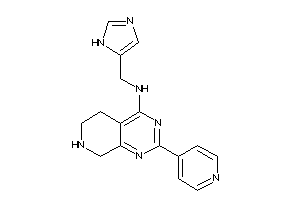 1H-imidazol-5-ylmethyl-[2-(4-pyridyl)-5,6,7,8-tetrahydropyrido[3,4-d]pyrimidin-4-yl]amine