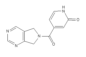 4-(5,7-dihydropyrrolo[3,4-d]pyrimidine-6-carbonyl)-2-pyridone