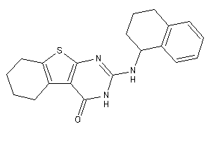 2-(tetralin-1-ylamino)-5,6,7,8-tetrahydro-3H-benzothiopheno[2,3-d]pyrimidin-4-one