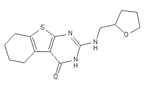 2-(tetrahydrofurfurylamino)-5,6,7,8-tetrahydro-3H-benzothiopheno[2,3-d]pyrimidin-4-one