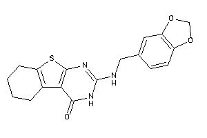 2-(piperonylamino)-5,6,7,8-tetrahydro-3H-benzothiopheno[2,3-d]pyrimidin-4-one