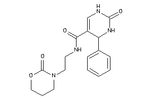 2-keto-N-[2-(2-keto-1,3-oxazinan-3-yl)ethyl]-4-phenyl-3,4-dihydro-1H-pyrimidine-5-carboxamide