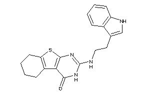 2-[2-(1H-indol-3-yl)ethylamino]-5,6,7,8-tetrahydro-3H-benzothiopheno[2,3-d]pyrimidin-4-one