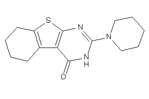 2-piperidino-5,6,7,8-tetrahydro-3H-benzothiopheno[2,3-d]pyrimidin-4-one