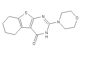 2-morpholino-5,6,7,8-tetrahydro-3H-benzothiopheno[2,3-d]pyrimidin-4-one