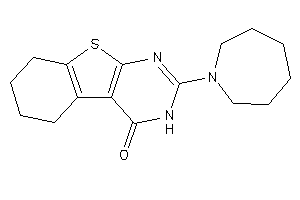 2-(azepan-1-yl)-5,6,7,8-tetrahydro-3H-benzothiopheno[2,3-d]pyrimidin-4-one