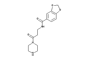 N-(3-keto-3-piperazino-propyl)-piperonylamide