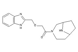 2-(1H-benzimidazol-2-ylmethoxy)-1-(4,9-diazabicyclo[4.2.1]nonan-4-yl)ethanone