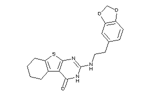 2-(homopiperonylamino)-5,6,7,8-tetrahydro-3H-benzothiopheno[2,3-d]pyrimidin-4-one