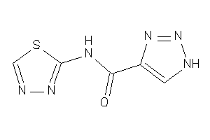 N-(1,3,4-thiadiazol-2-yl)-1H-triazole-4-carboxamide