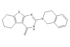 2-(3,4-dihydro-1H-isoquinolin-2-yl)-5,6,7,8-tetrahydro-3H-benzothiopheno[2,3-d]pyrimidin-4-one