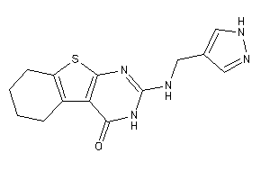 2-(1H-pyrazol-4-ylmethylamino)-5,6,7,8-tetrahydro-3H-benzothiopheno[2,3-d]pyrimidin-4-one