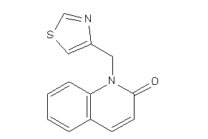 1-(thiazol-4-ylmethyl)carbostyril