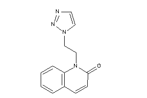 1-[2-(triazol-1-yl)ethyl]carbostyril