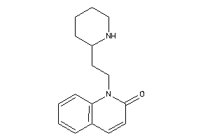 1-[2-(2-piperidyl)ethyl]carbostyril