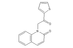 1-[2-keto-2-(2-thienyl)ethyl]carbostyril