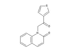 1-[2-keto-2-(3-thienyl)ethyl]carbostyril